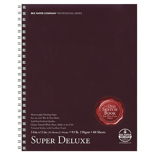 Bee Paper, Sketchbooks & Pads, Art & School, 93#, Super Deluxe, 808, 60 sheet, 108328